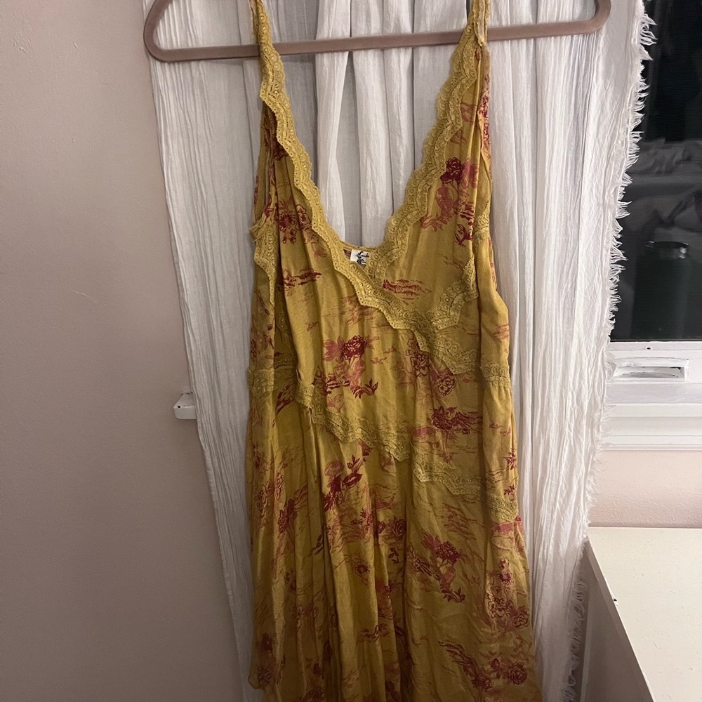 Free people lace boho dress